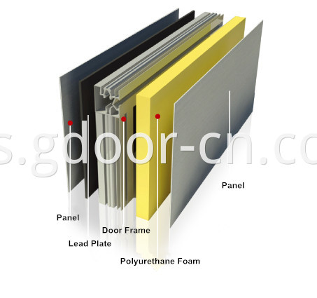 Aluminum Alloy Frame for Automatic Hermetic Doors